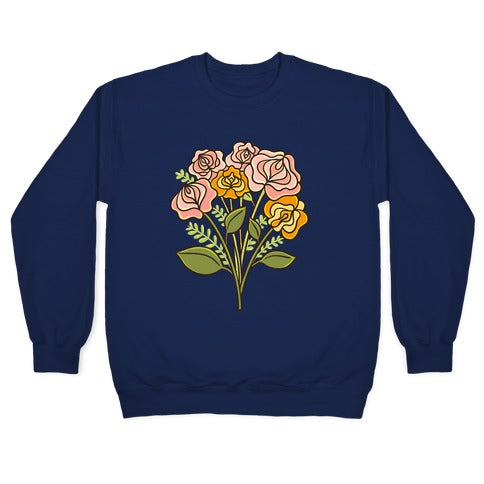 Vulva Bouquet Crewneck Sweatshirt